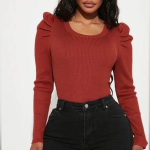 Melrose and Market waffle knit top